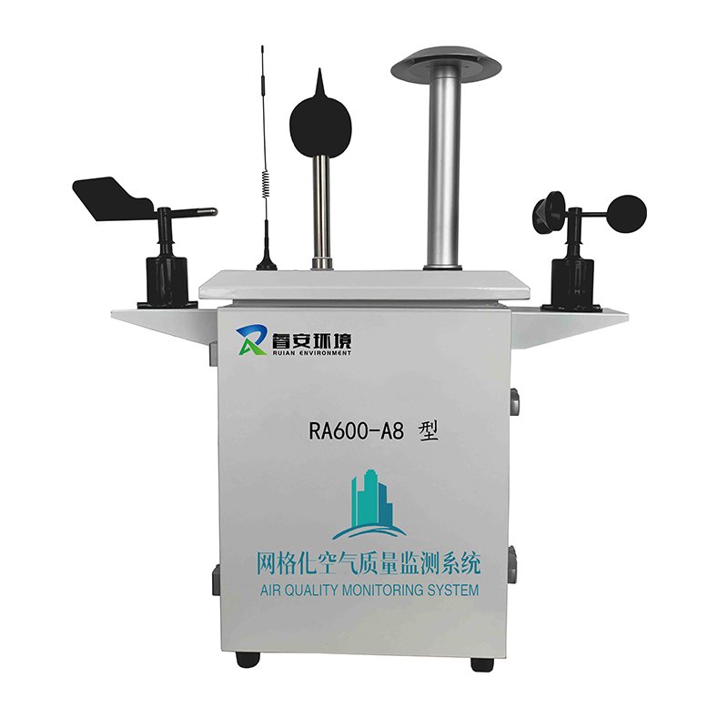 Gridded air quality monitoring micro-station