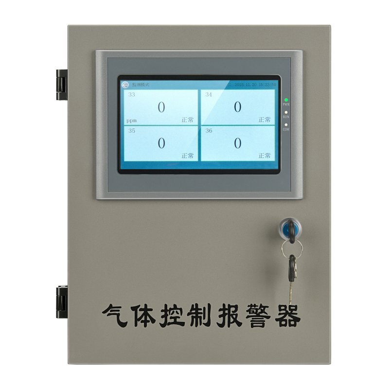 1-8 channel gas control alarm host