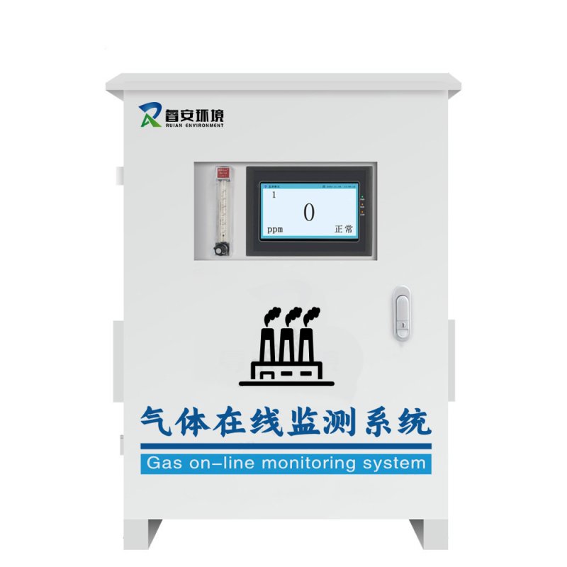 Carbon emission greenhouse gas on-line monitoring system